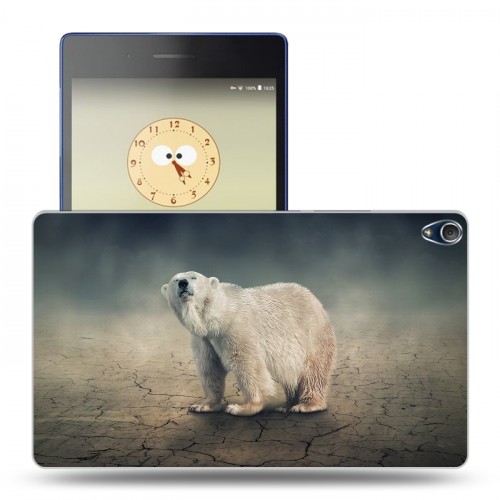 Дизайнерский силиконовый чехол для Lenovo Tab 3 8 Plus Медведи