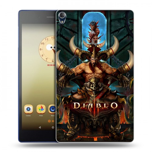 Дизайнерский силиконовый чехол для Lenovo Tab 3 8 Plus Diablo