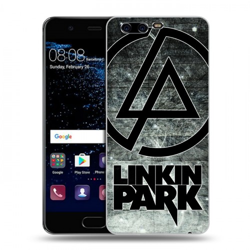 Дизайнерский пластиковый чехол для Huawei P10 Linkin Park