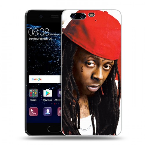 Дизайнерский пластиковый чехол для Huawei P10 Lil Wayne