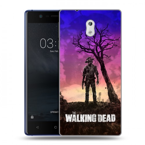 Дизайнерский пластиковый чехол для Nokia 3 Ходячие Мертвецы