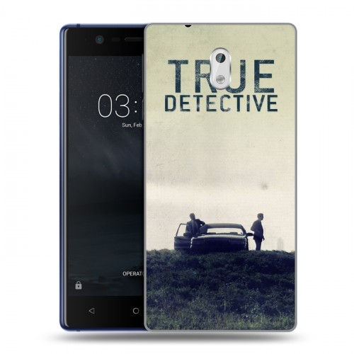 Дизайнерский пластиковый чехол для Nokia 3 Настоящий детектив