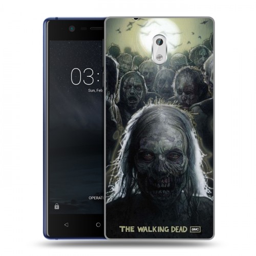 Дизайнерский пластиковый чехол для Nokia 3 Ходячие мертвецы