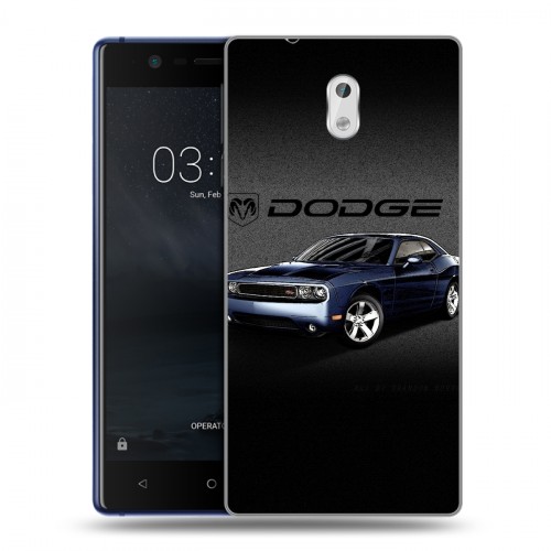 Дизайнерский пластиковый чехол для Nokia 3 Dodge