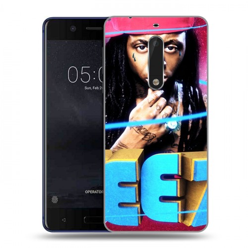 Дизайнерский пластиковый чехол для Nokia 5 Lil Wayne