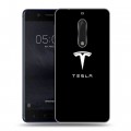 Дизайнерский пластиковый чехол для Nokia 5 Tesla