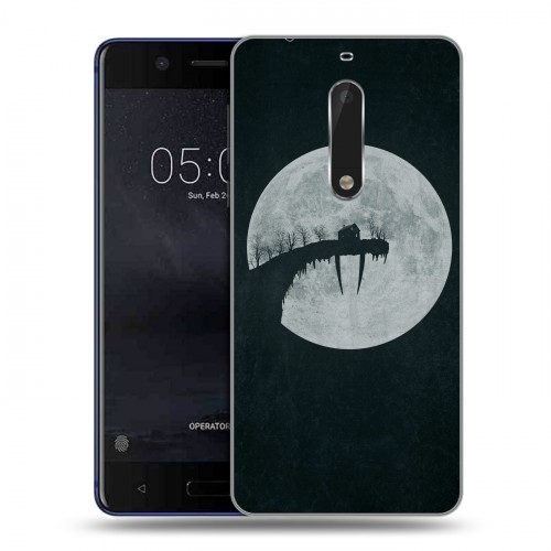 Дизайнерский пластиковый чехол для Nokia 5 Хэллоуин