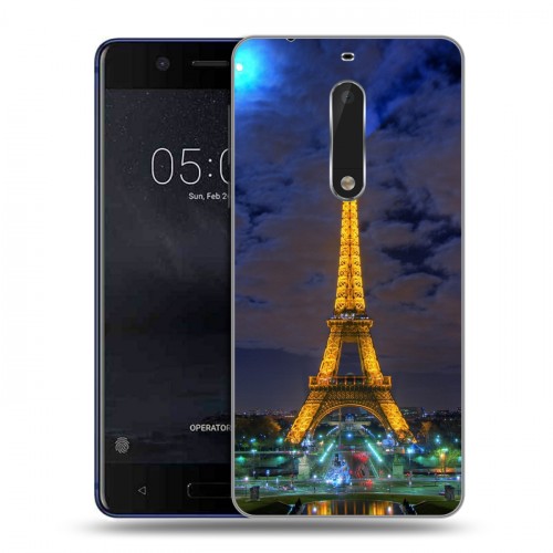 Дизайнерский пластиковый чехол для Nokia 5 Париж
