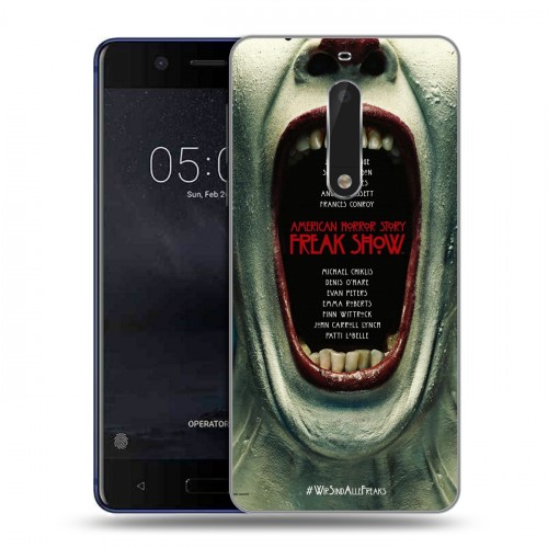 Дизайнерский пластиковый чехол для Nokia 5 Американская история ужасов