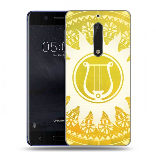 Дизайнерский пластиковый чехол для Nokia 5 Олимпийские мандалы
