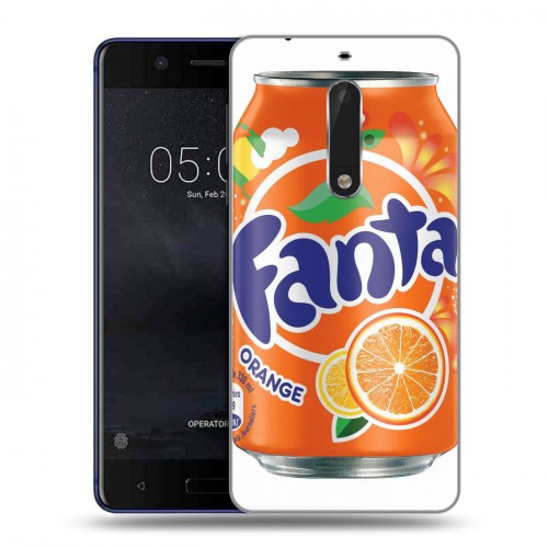 Дизайнерский пластиковый чехол для Nokia 5 Fanta