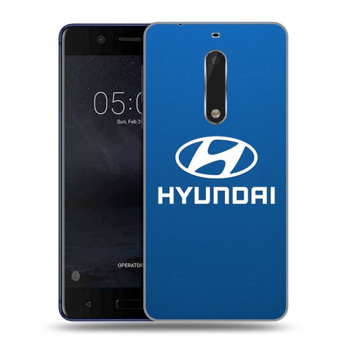 Дизайнерский пластиковый чехол для Nokia 5 Hyundai