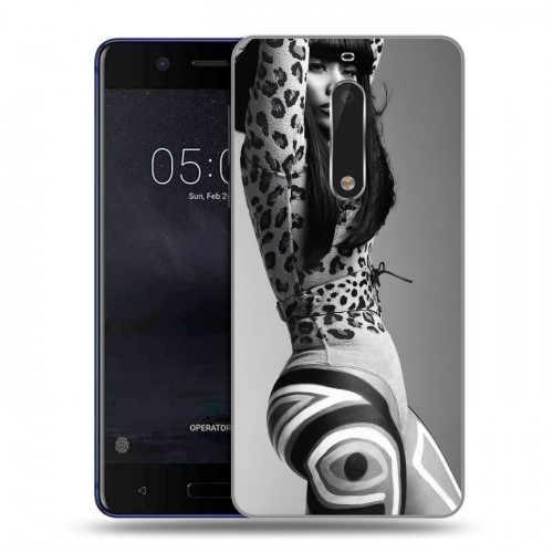 Дизайнерский пластиковый чехол для Nokia 5 Ники Минаж