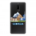 Дизайнерский пластиковый чехол для Nokia 6 Грузия