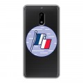 Полупрозрачный дизайнерский пластиковый чехол для Nokia 6 Флаг Франции