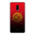 Дизайнерский пластиковый чехол для Nokia 6 Флаг Киргизии