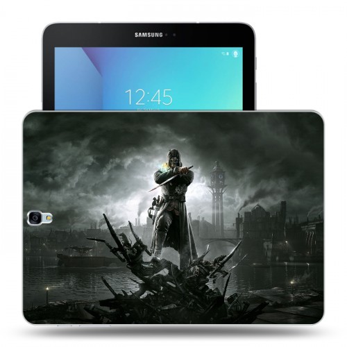 Дизайнерский силиконовый чехол для Samsung Galaxy Tab S3 Dishonored 2