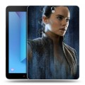 Дизайнерский силиконовый чехол для Samsung Galaxy Tab S3 Star Wars : The Last Jedi