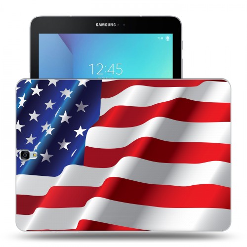 Дизайнерский силиконовый чехол для Samsung Galaxy Tab S3 флаг сша