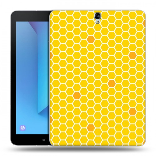 Дизайнерский силиконовый чехол для Samsung Galaxy Tab S3 Пчелиные узоры