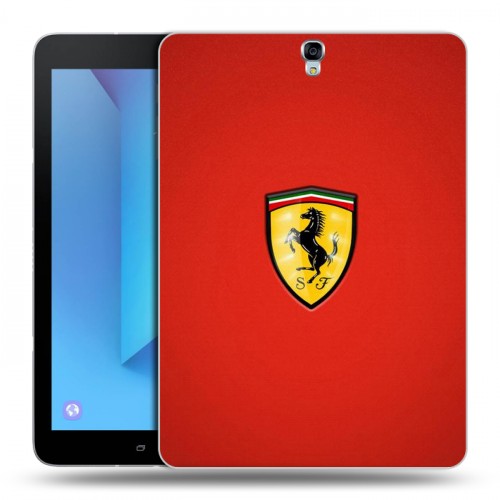 Дизайнерский силиконовый чехол для Samsung Galaxy Tab S3 Ferrari