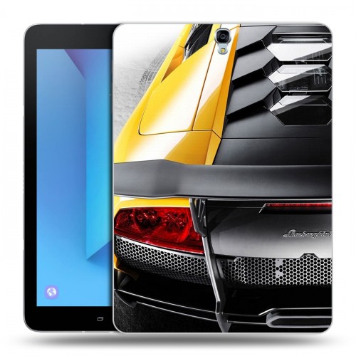 Дизайнерский силиконовый чехол для Samsung Galaxy Tab S3 Lamborghini