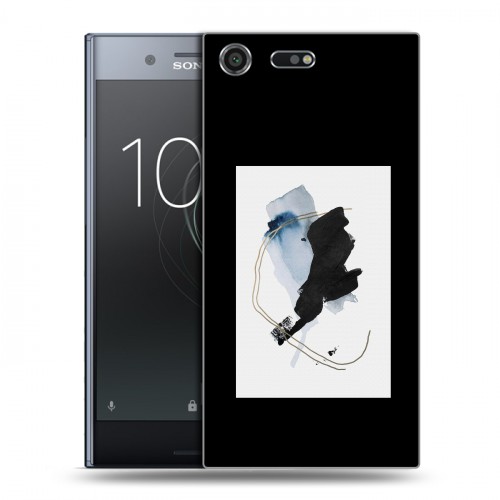 Дизайнерский силиконовый чехол для Sony Xperia XZ Premium Стильные абстракции