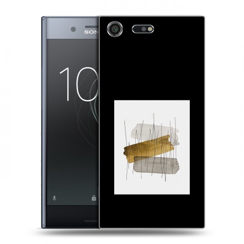 Дизайнерский силиконовый чехол для Sony Xperia XZ Premium Стильные абстракции