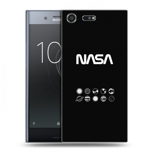 Дизайнерский силиконовый чехол для Sony Xperia XZ Premium NASA