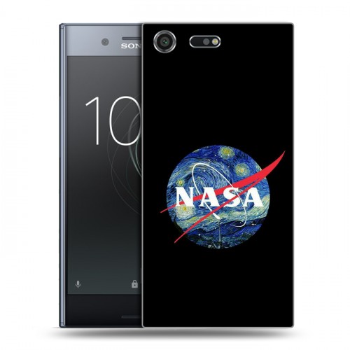 Дизайнерский силиконовый чехол для Sony Xperia XZ Premium NASA
