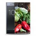 Дизайнерский силиконовый чехол для Sony Xperia XZ Premium Овощи
