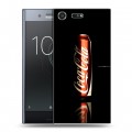 Дизайнерский силиконовый чехол для Sony Xperia XZ Premium Coca-cola