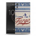 Дизайнерский пластиковый чехол для Sony Xperia XZs Фарго