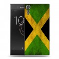 Дизайнерский пластиковый чехол для Sony Xperia XZs Флаг Ямайки