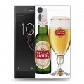 Дизайнерский пластиковый чехол для Sony Xperia XZs Stella Artois