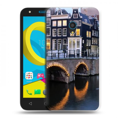 Дизайнерский пластиковый чехол для Alcatel U5 амстердам