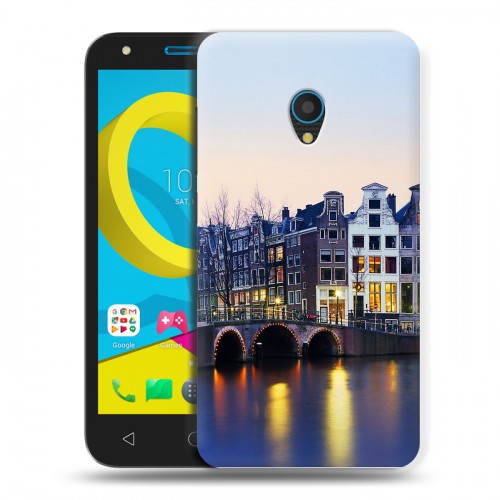 Дизайнерский пластиковый чехол для Alcatel U5 амстердам