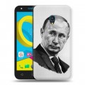 Дизайнерский пластиковый чехол для Alcatel U5 В.В.Путин 