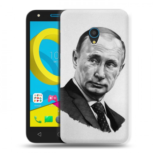 Дизайнерский пластиковый чехол для Alcatel U5 В.В.Путин 