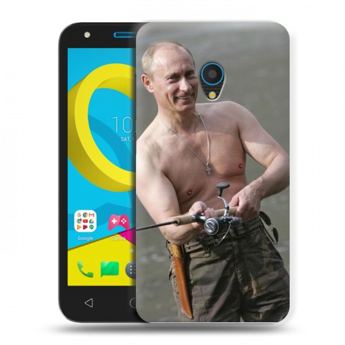 Дизайнерский пластиковый чехол для Alcatel U5 В.В.Путин