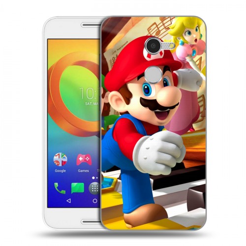 Дизайнерский силиконовый чехол для Alcatel A3 Mario
