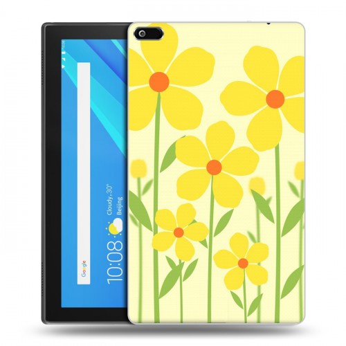 Дизайнерский силиконовый чехол для Lenovo Tab 4 8 Романтик цветы