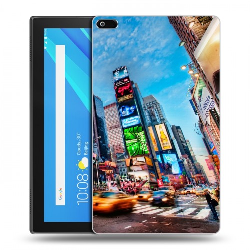 Дизайнерский силиконовый чехол для Lenovo Tab 4 8 Нью-Йорк