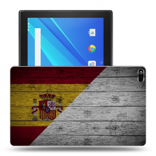 Дизайнерский силиконовый чехол для Lenovo Tab 4 8 флаг Испании