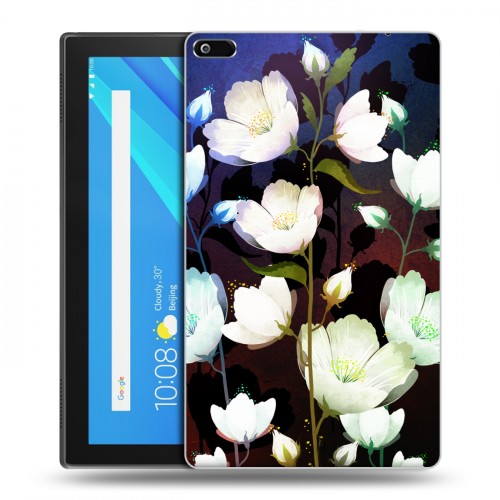 Дизайнерский силиконовый чехол для Lenovo Tab 4 8 Органические цветы