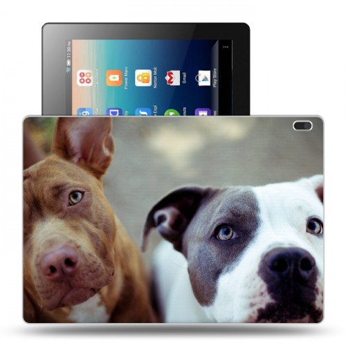 Дизайнерский силиконовый чехол для Lenovo Tab 4 10 Собаки