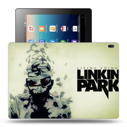 Дизайнерский силиконовый чехол для Lenovo Tab 4 10 Linkin Park