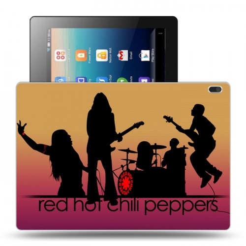 Дизайнерский силиконовый чехол для Lenovo Tab 4 10 Red Hot Chili Peppers
