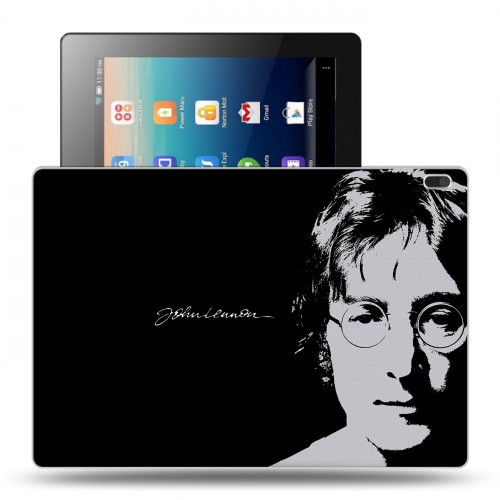 Дизайнерский силиконовый чехол для Lenovo Tab 4 10 Джон Леннон