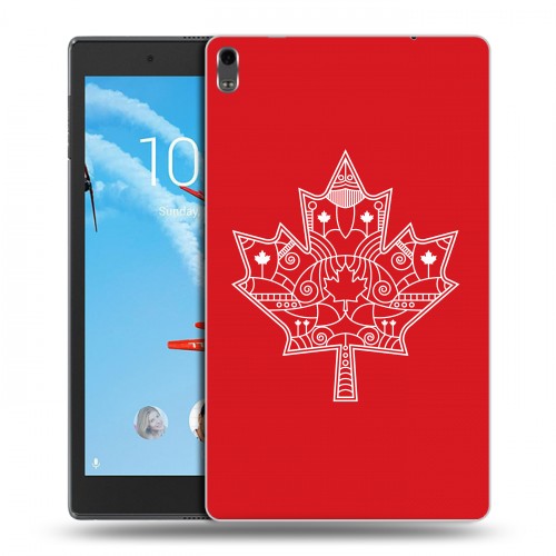 Дизайнерский силиконовый чехол для Lenovo Tab 4 8 Plus Флаг Канады
